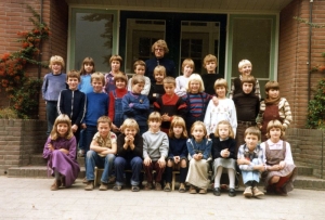 F553 1980-1981 Klas 3B-4B meester Te Winkel